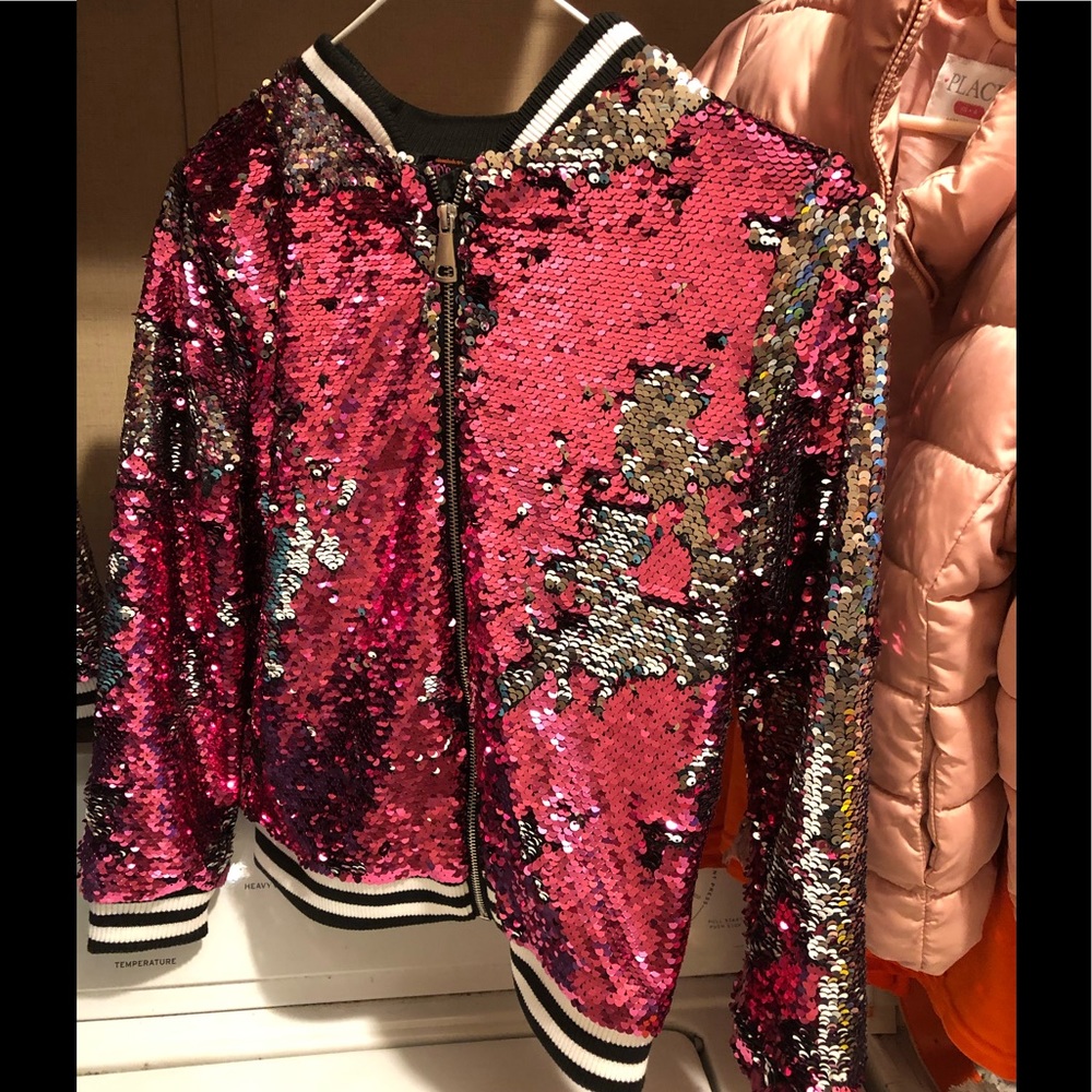 10/12 jojo siwa sequin jacket. Worn once.